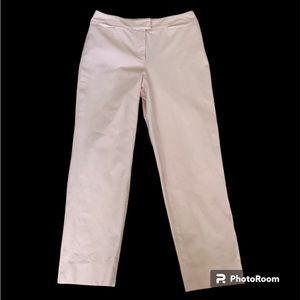 PIAZZA SEMPIONE Brigitte Pink Skinny Ankle Pant 10 EUR 42